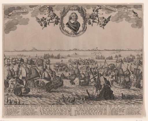Naval battle at Terheide, 1653