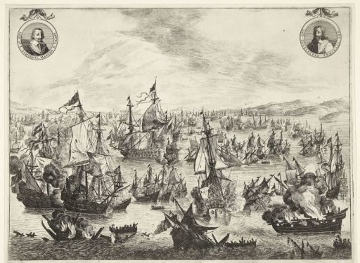 Naval Battle at Terheide, 1653