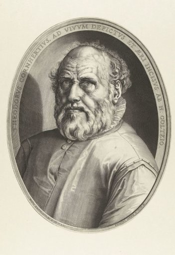 Portrait of Dirck Volckertsz. Coornhert