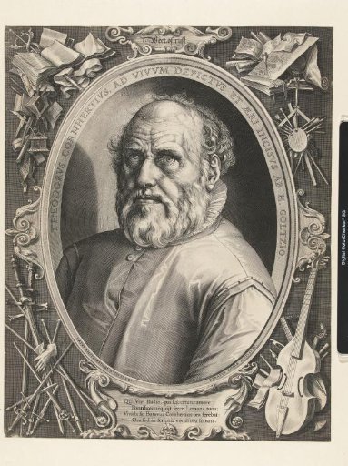 Portrait of Dirck Volckertsz. Coornhert