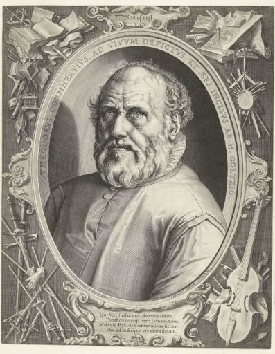 Portrait of Dirck Volckertsz. Coornhert