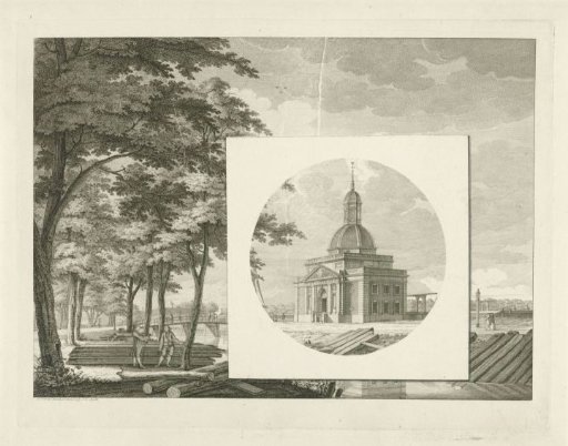 View of the newly built Muiderpoort, 1771
