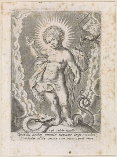 Christ Child with Banner