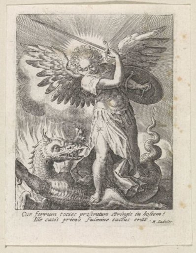 Archangel Michael Slaying the Dragon