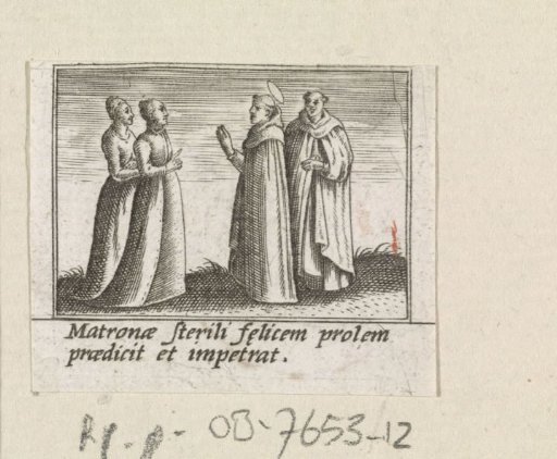 Miraculous healing of two barren women by Saint Hyacinth of Poland