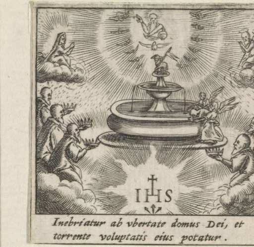 Fountain of Life with the Lamb of God in Heaven