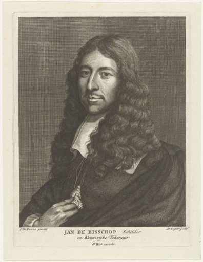Portrait of the artist Jan de Bisschop