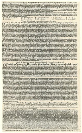 Treaty of the Peace of Münster (Second Sheet), 1648