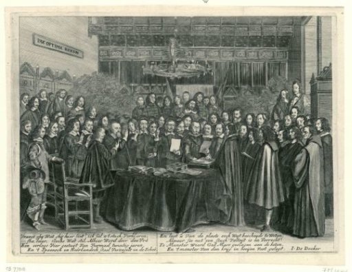 Swearing of the Peace of Münster, 1648