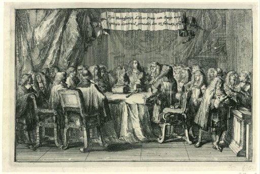 William III sworn in as Captain-General, 1672