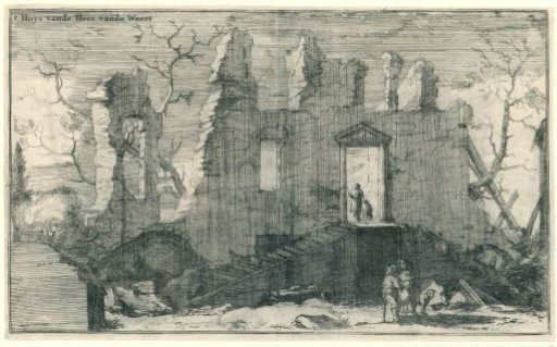House of Mr. vande Weert, destroyed by the French in 1672