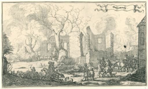 Overmeer, destroyed by the French in 1672