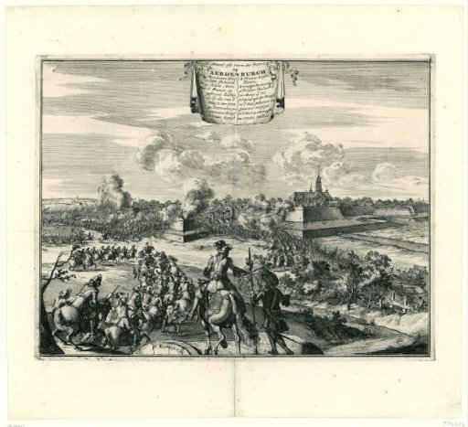 Assault on Aardenburg by the French on 29 June 1672