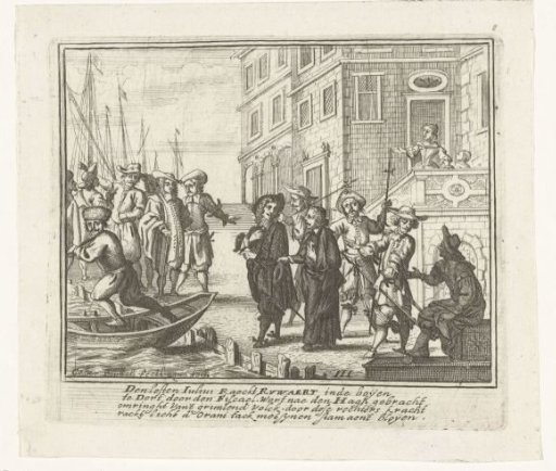 Cornelis de Witt is taken prisoner, 1672