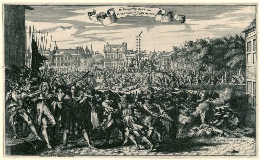 The death of the De Witt brothers, 1672