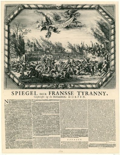 French Atrocities in Bodegraven and Zwammerdam, 1672