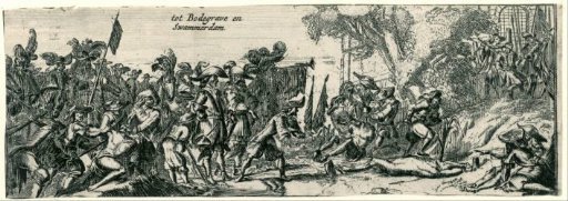 Two Depictions of French Atrocities, 1672
