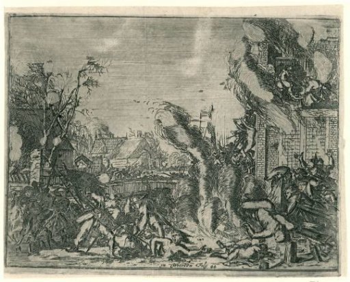 Atrocities in a Village in Winter, 1672