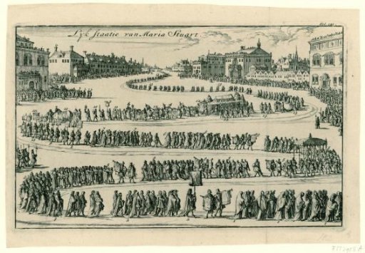 Funeral Procession of Queen Mary II Stuart, 1695