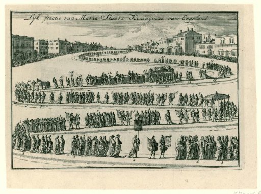 Funeral Procession of Queen Mary II Stuart, 1695