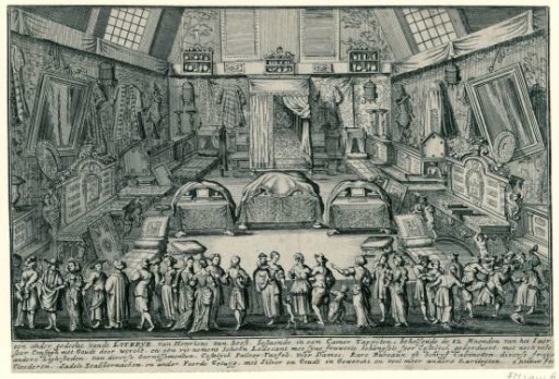 The lottery of Henricus van Soest in Antwerp, 1695