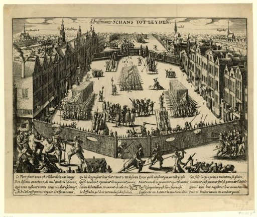 The Arminian entrenchment at Leiden, 1618