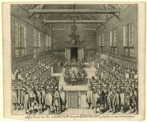 The opening of the national synod at Dordrecht, 1618