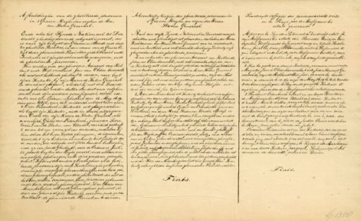 Transcription of the inscriptions accompanying the satirical print on Johan van Oldenbarnevelt and his associates, 1619