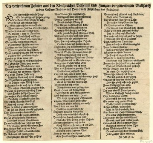 The Pilgrimage of the Expelled Jesuits from the Kingdoms of Bohemia and Hungary to the Holy Raspino and Pono / to the House of Correction in Amsterdam
