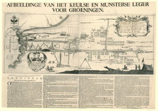 Siege of Groningen on the Eastern Side, 1672