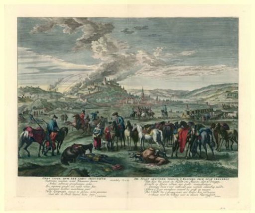 Siege of the castle of Namur, 1695