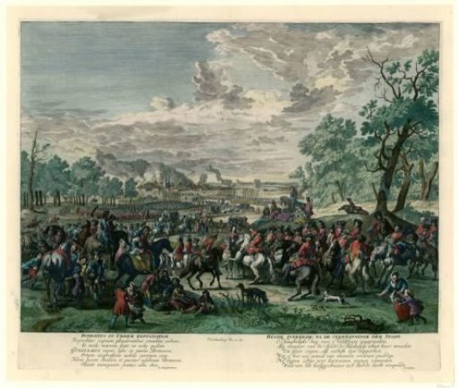 Entry into the captured Namur, 1695