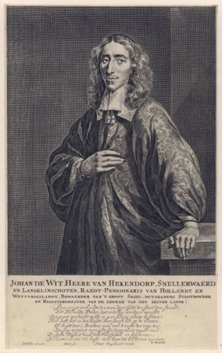 Portrait of Johan de Witt