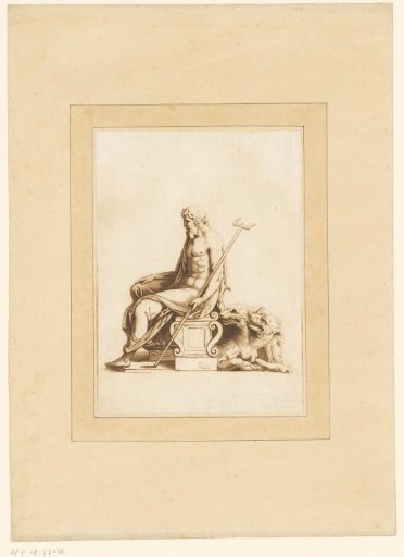 Hades on His Throne
