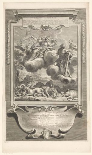 Hercules Offering His Defeated Enemies to Jupiter