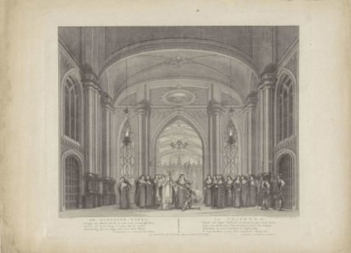 Stage set: The Monastery Chapel