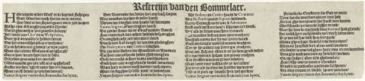 Verses on the failed sieges in the Bommelerwaard, 1599