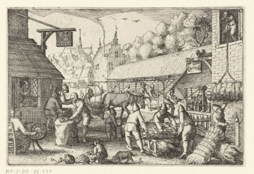 Hemp Industry and Rope Walk, ca. 1600