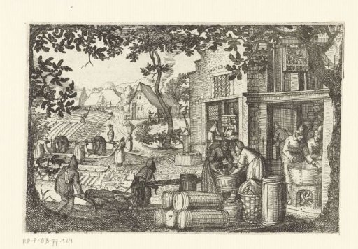 Laundry and Bleaching Fields, ca. 1600