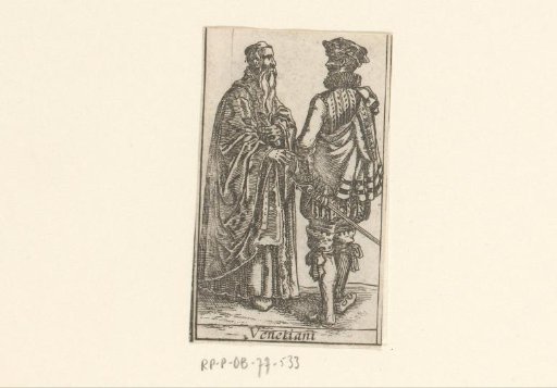 Two Men in Venetian Fashion, c. 1610–1620
