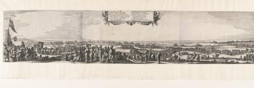 Departure of the Spanish garrison from Sas van Gent, 1644
