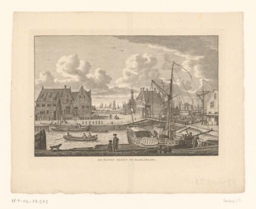 Harbor Gate of Harlingen, ca. 1790