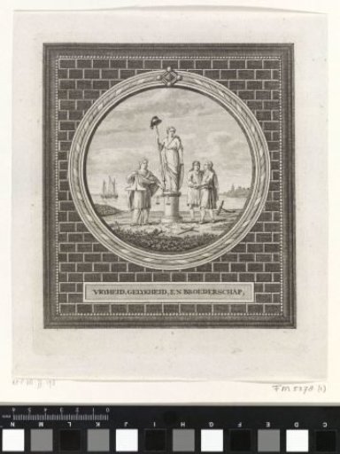 Allegory on Liberty, Equality, and Fraternity, 1795