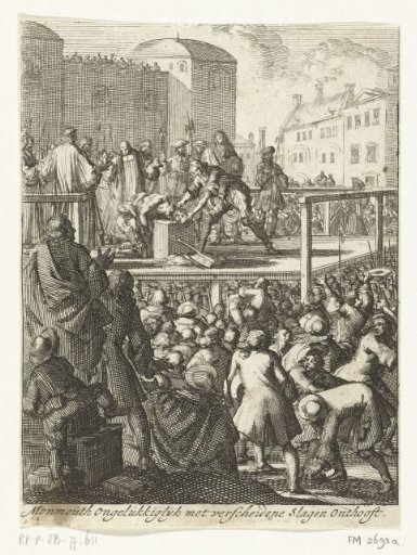 Beheading of the Duke of Monmouth, 1685