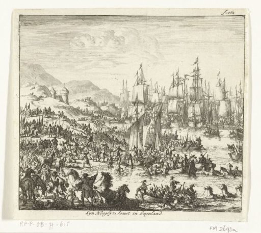 Arrival of William III in England, 1688