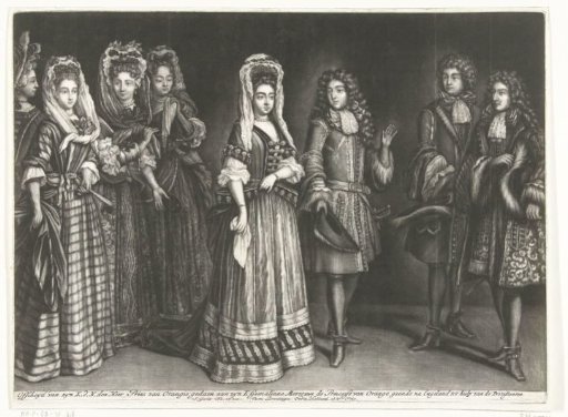 Prince William III Takes Leave of His Wife Before His Journey to England, 1688