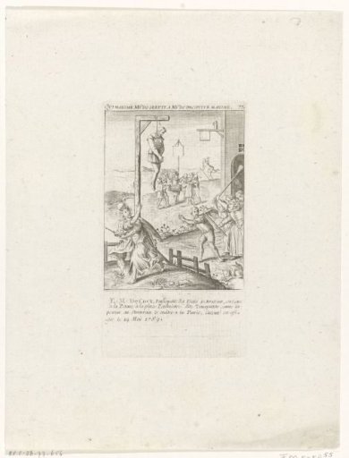 Caricature of E.M. de Cock