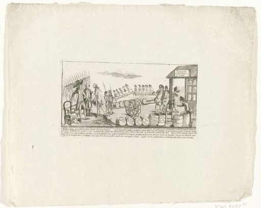 Caricature of General d'Alton
