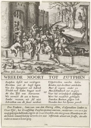 Murder at Zutphen, 1572