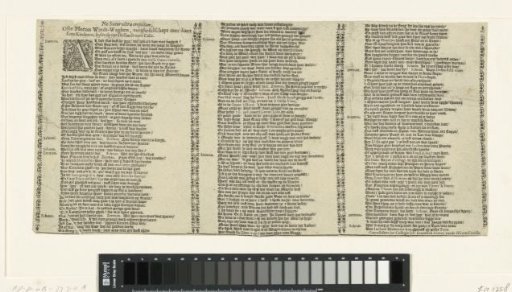 Text page for Flora's Mallewagen, 1637